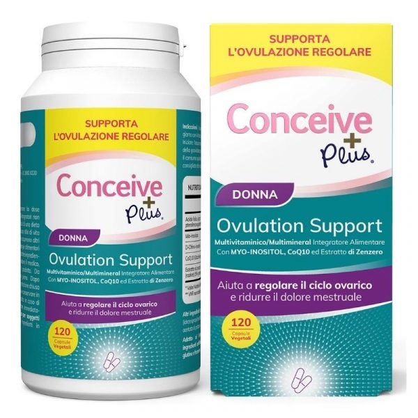 CONCEIVE PLUS SUPPORTO PER OVULAZIONE FEMMINILE 120 CAPSULE - UniversoFarmacie.it