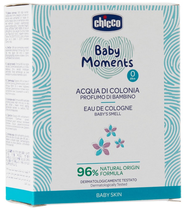 CHICCO BABY MOMENTS ACQUA DI COLONIA PROFUMO DI BAMBINO 100 ML - UniversoFarmacie.it