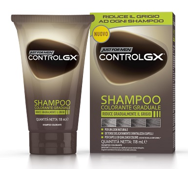 JUST FOR MEN CONTROL GX SHAMPOO COLORANTE GRADUALE 150 ML - UniversoFarmacie.it