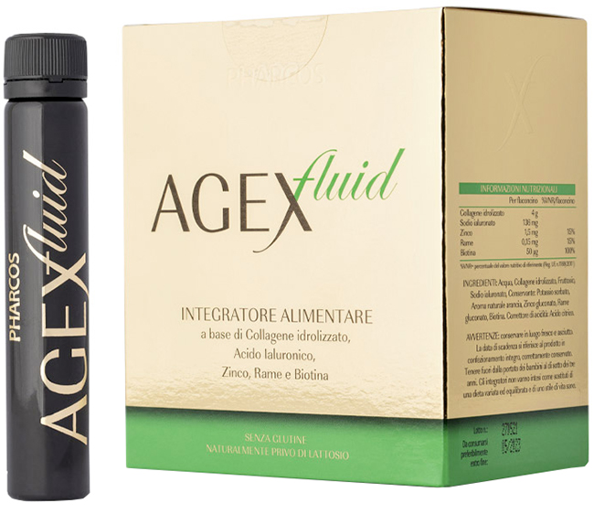 AGEX FLUID PHARCOS 15 FIALE DA 25 ML - UniversoFarmacie.it