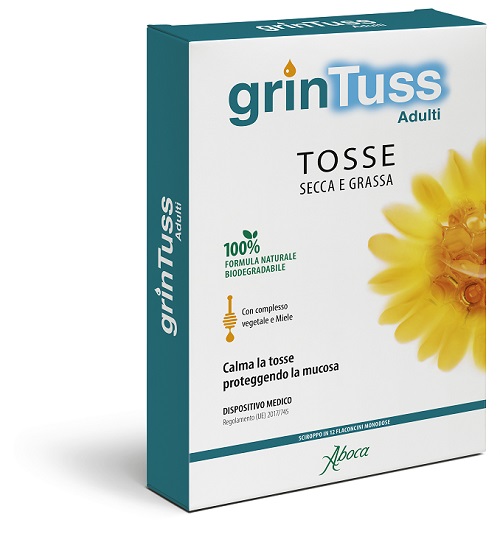 GRINTUSS ADULTI SCIROPPO 12 FLACONCINI MONODOSE - UniversoFarmacie.it