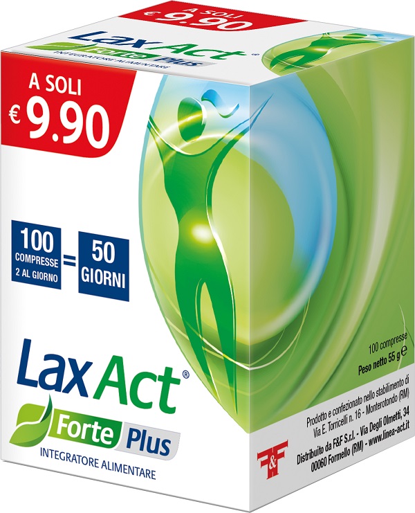 LAX ACT FORTE PLUS 100 COMPRESSE - UniversoFarmacie.it