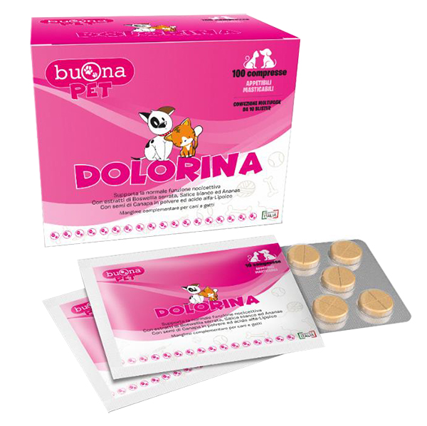 DOLORINA 100 COMPRESSE MASTICABILI - UniversoFarmacie.it