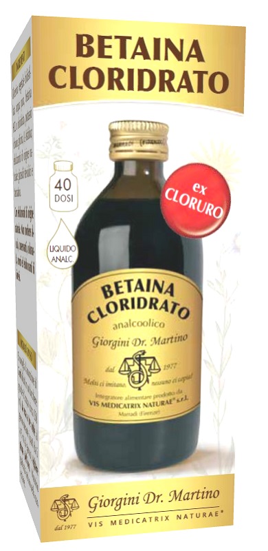 BETAINA CLORIDRATO LIQUIDO ANALCOLICO 200 ML - UniversoFarmacie.it