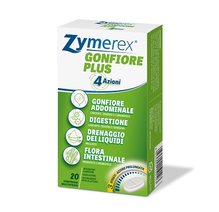 ZYMEREX GONFIORE PLUS 20 COMPRESSE - UniversoFarmacie.it