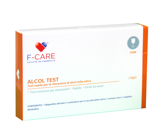 F CARE ALCOHOL TEST RAPIDO DIPSTICK - UniversoFarmacie.it