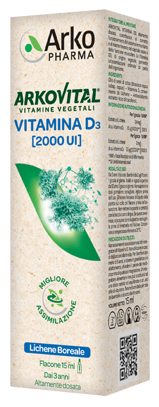 ARKOVITAL VITAMIN D3 15 ML - UniversoFarmacie.it