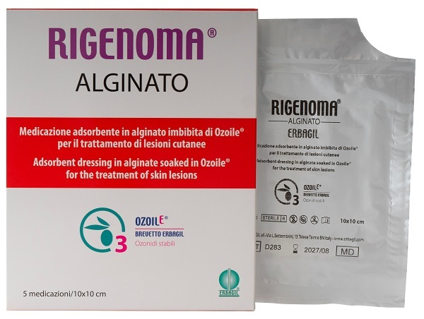 RIGENOMA ALGINATO 5 PEZZI - UniversoFarmacie.it