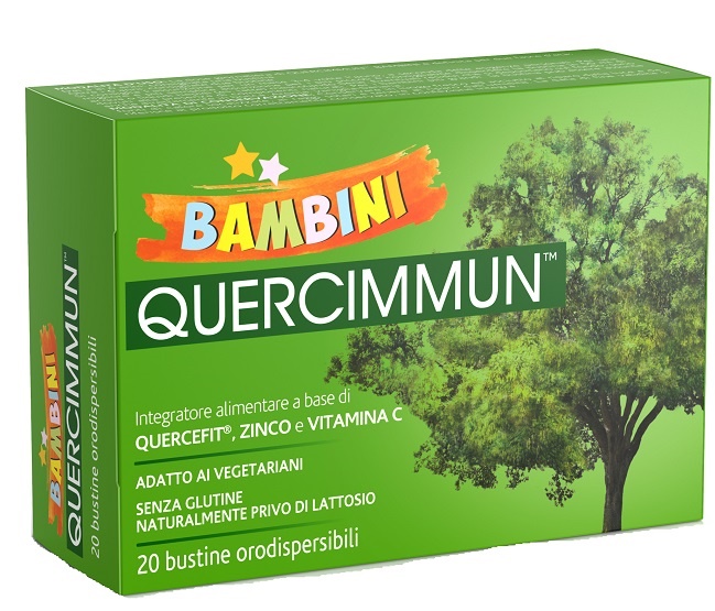 QUERCIMMUN BAMBINI 20 BUSTINE OROSOLUBILI - UniversoFarmacie.it