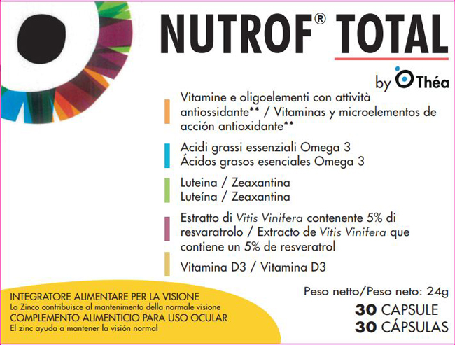 NUTROF TOTAL 30 CAPSULE - UniversoFarmacie.it