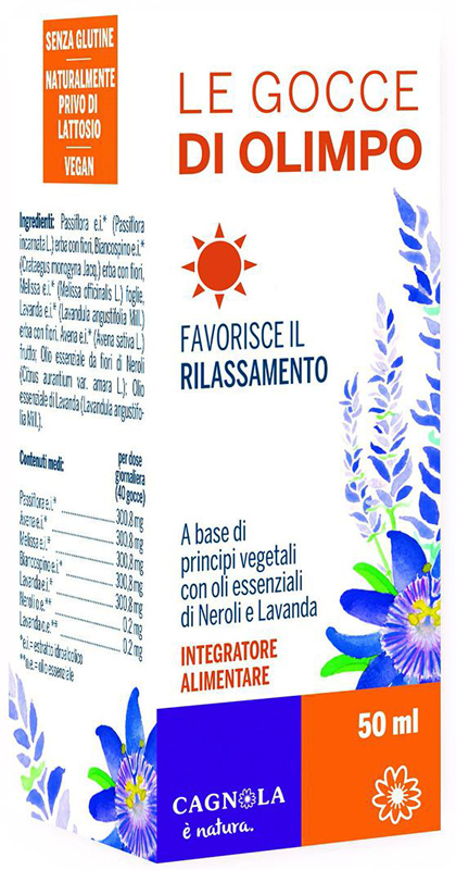 LE GOCCE DI OLIMPO FAVORISCE IL RILASSAMENTO 50 ML - UniversoFarmacie.it