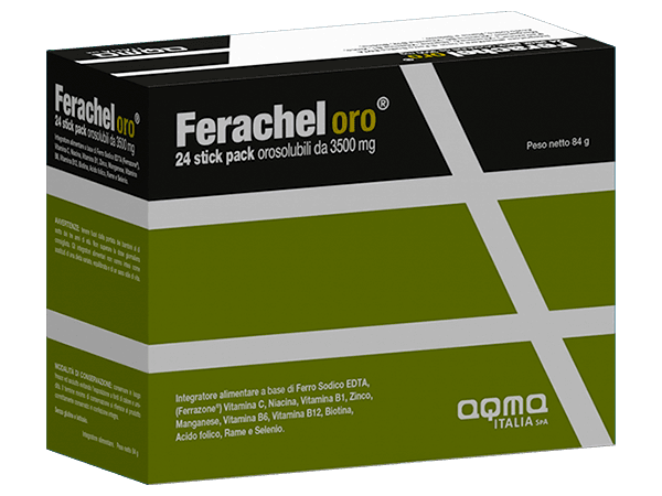 FERACHEL ORO 24 STICK OROSOLUBILI - UniversoFarmacie.it