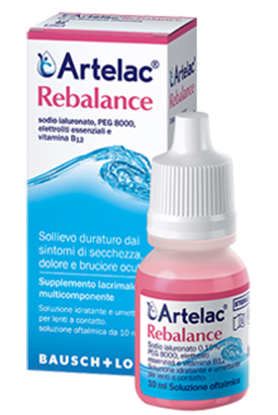 ARTELAC REBALANCE GOCCE OCULARI MULTIDOSE SENZA CONSERVANTI 10 ML - UniversoFarmacie.it