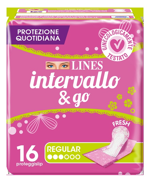 PROTEGGISLIP LINES INTERVALLO FRESH&GO RIPIEGATI 16 PEZZI - UniversoFarmacie.it