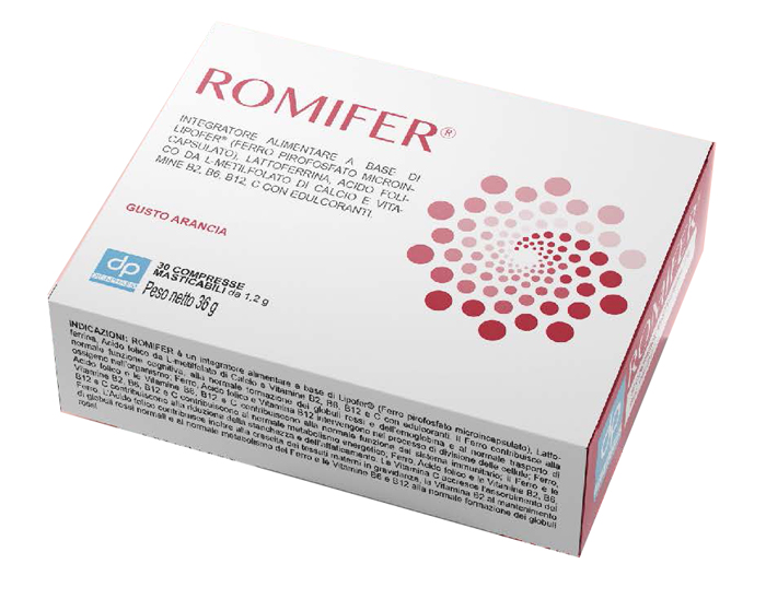 ROMIFER 30 COMPRESSE MASTICABILI - UniversoFarmacie.it