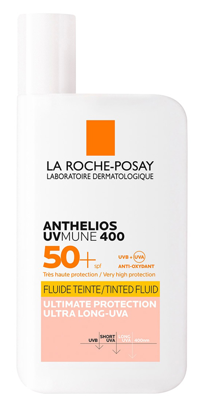 ANTHELIOS UVMUNE FLUIDO INVISIBILE SPF50+ COLORATO 50 ML - UniversoFarmacie.it