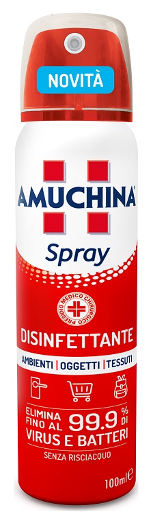 AMUCHINA SPRAY AMBIENTI OGGETTI TESSUTI 100 ML - UniversoFarmacie.it