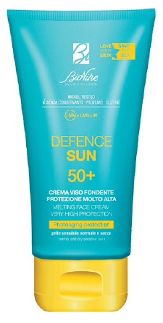 DEFENCE SUN CREMA VISO FONDENTE 50+ 50 ML - UniversoFarmacie.it
