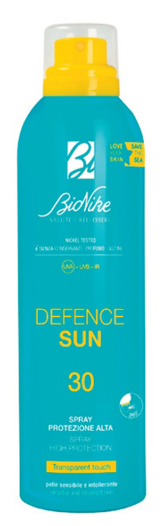 DEFENCE SUN SPRAY TRANSPARENT TOUCH 30 200 ML - UniversoFarmacie.it