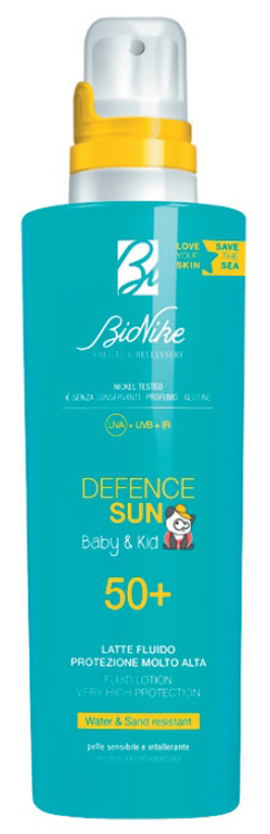 DEFENCE SUN BABY&KID LATTE 50+ 200 ML - UniversoFarmacie.it