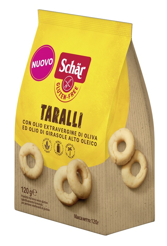 SCHAR TARALLI SENZA LATTOSIO 120 G - UniversoFarmacie.it