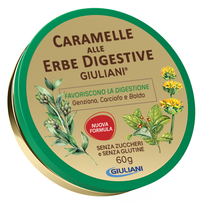 CARAMELLE DIGESTIVE SENZA ZUCCHERO NUOVA FORMULAZIONE 60 G - UniversoFarmacie.it