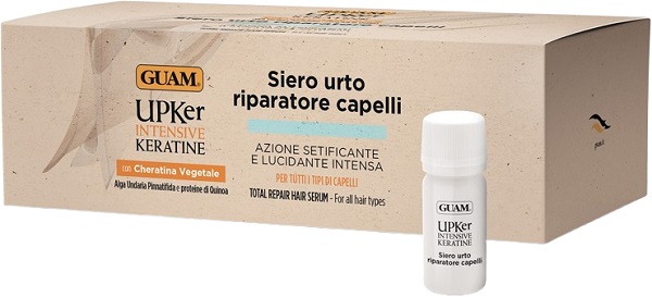 GUAM UPKER INTENSIVE KERATINE SIERO URTO RIPARATORE CAPELLI 8 FIALE - UniversoFarmacie.it