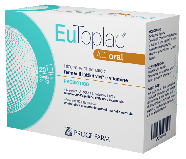 EUTOPLAC AD ORAL 20 BUSTINE - UniversoFarmacie.it