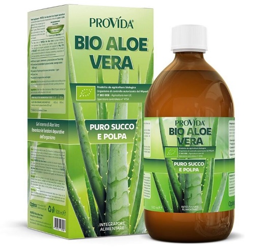 PROVIDA BIO ALOE VERA PURO SUCCO E POLPA 500 ML - UniversoFarmacie.it