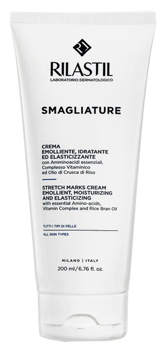 RILASTIL SMAGLIATURE CREMA EMOLLIENTE IDRATANTE ED ELASTICIZZANTE 200 ML - UniversoFarmacie.it