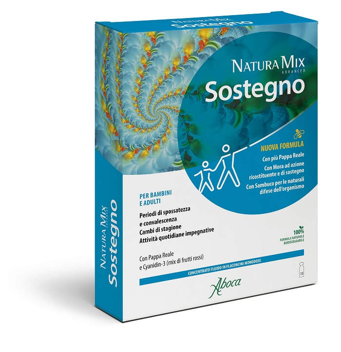 NATURA MIX ADVANCED SOSTEGNO 10 FLACONCINI DA 15 ML - UniversoFarmacie.it