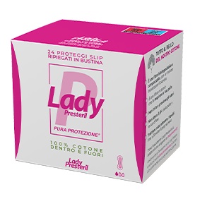 LADY PRESTERIL PROTEGGI SLIP RIPIEGATI BIODEGRADABILI 24 PEZZI - UniversoFarmacie.it