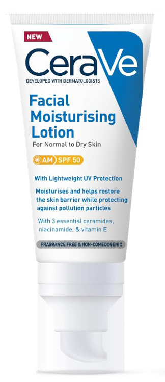 CERAVE CREMA VISO IDRATANTE SPF50 50 ML - UniversoFarmacie.it