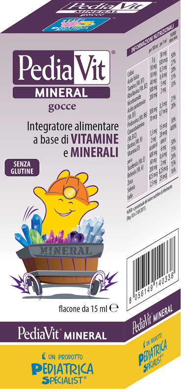 PEDIAVIT MINERAL GOCCE 15 ML - UniversoFarmacie.it