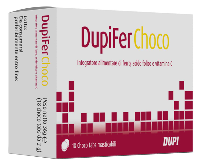 DUPIFER CHOCO 18 CHOCO TABS - UniversoFarmacie.it