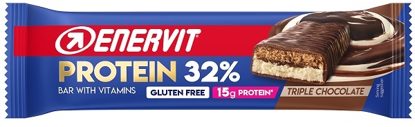 ENERVIT SPORT PROTEIN BAR TRIPLE CHIOCOLATE 45 G - UniversoFarmacie.it
