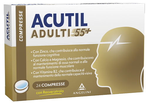 ACUTIL ADULTI 55+ 24 COMPRESSE IT - UniversoFarmacie.it