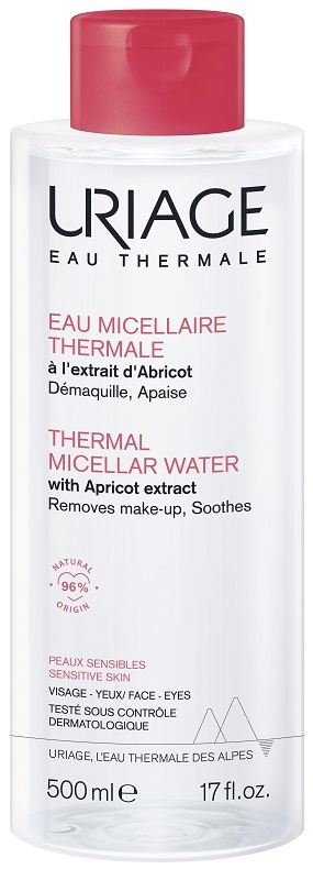 URIAGE EAU MICELLAIRE THERMALE PELLI SECCHE FLACONE 500 ML - UniversoFarmacie.it