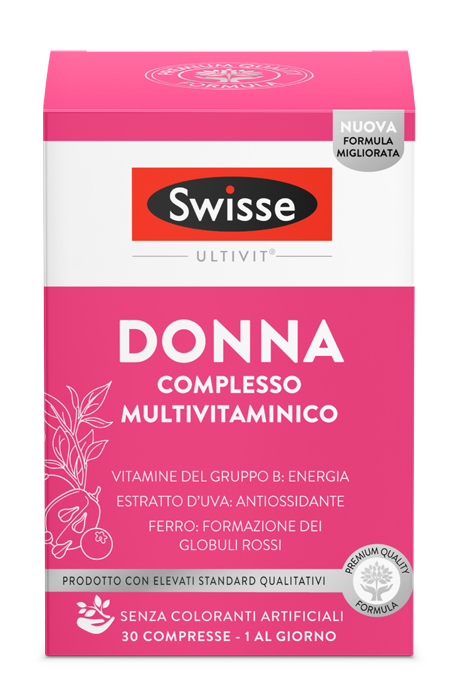 SWISSE MULTIVITAMINICO DONNA 30 COMPRESSE - UniversoFarmacie.it