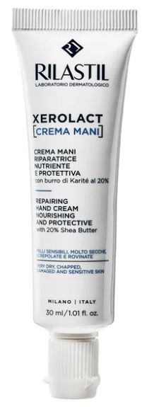 RILASTIL XEROLACT CREMA MANI NUTRIENTE E PROTETTIVA NUOVA FORMULA 30 ML - UniversoFarmacie.it