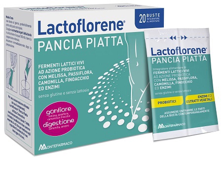 LACTOFLORENE PANCIA PIATTA 20 BUSTINE - UniversoFarmacie.it