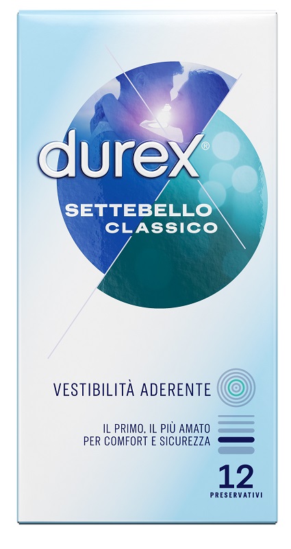 PROFILATTICO DUREX SETTEBELLO CLASSICO 12 PEZZI - UniversoFarmacie.it