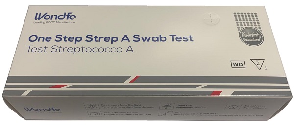 TEST AUTODIAGNOSTICO ONE STEP STREP A RILEVAZIONE QUALITATIVA ANTIGENI STREPTOCOCCO A IN TAMPONE FARINGEO 1 PEZZO - UniversoFarmacie.it