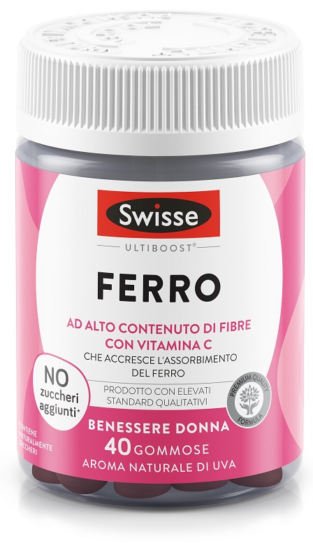 SWISSE FERRO 40 GOMMOSE - UniversoFarmacie.it