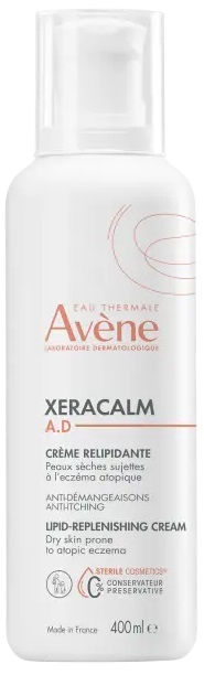 EAU THERMALE AVENE XERACALM AD CREMA LIPORESTITUTIVA 400 ML NUOVA FORMULAZIONE - UniversoFarmacie.it
