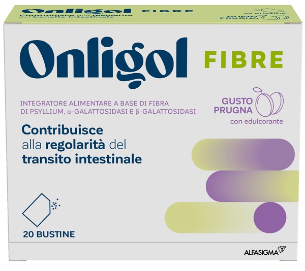 ONLIGOL FIBRE PRUGNA 20 BUSTINE - UniversoFarmacie.it