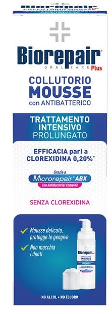BIOREPAIR PLUS COLLUTORIO MOUSSE ANTIBATTERICO 200 ML - UniversoFarmacie.it