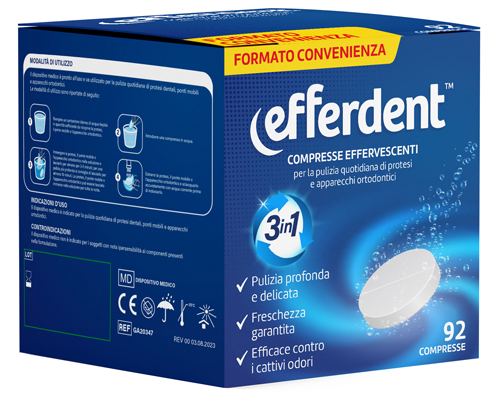 EFFERDENT 92 COMPRESSE EFFERVESCENTI - UniversoFarmacie.it
