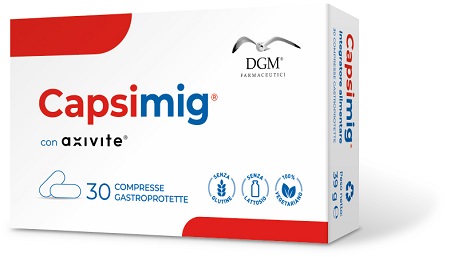 CAPSIMIG 30 COMPRESSE GASTROPROTETTE - UniversoFarmacie.it
