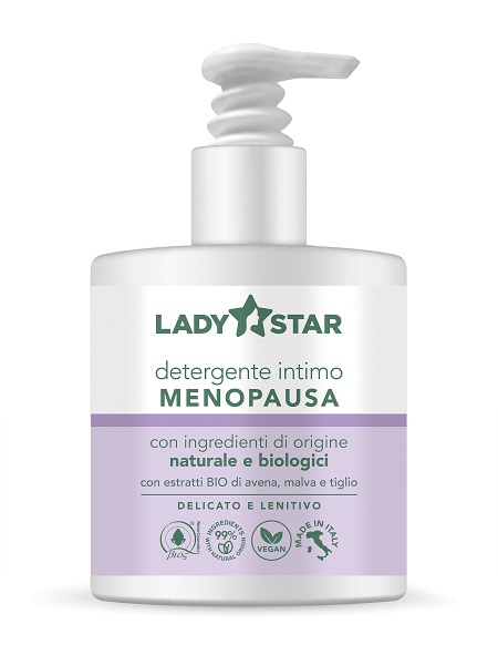 LADYSTAR DETERGENTE INTIMO DONNA IN MENOPAUSA 300 ML - UniversoFarmacie.it